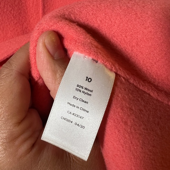 TALBOTS - SALMON PEAT COAT - Picture 7 of 7